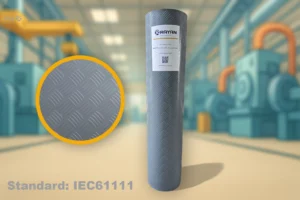 عکس کفپوش عایق برق CH مطابق با استاندارد IEC61111