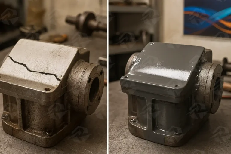 عکس تعمیرات صنعتی و بازسازی تجهیزات فلزی با بتونه اپوکسی فلزی