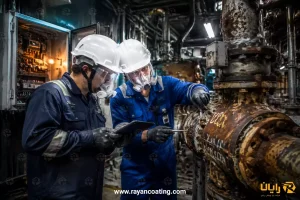 عکس تحلیل خرابی صنعت راهکار کاهش ریسک خوردگی