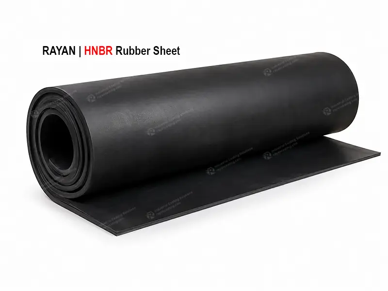 عکس ورق لاستیکی مقاوم روغن HNBR Rubber Sheet
