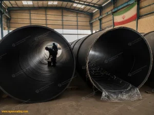 عکس اجرای ورق لاستیکی مقاوم روغن | HNBR Rubber Sheet