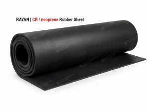 عکس ورق لاستیکی نئوپرن مقاوم رطوبت CR Rubber Sheet